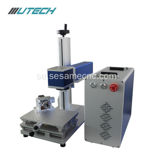 30w Fiber Laser Marking Machine för metallplast